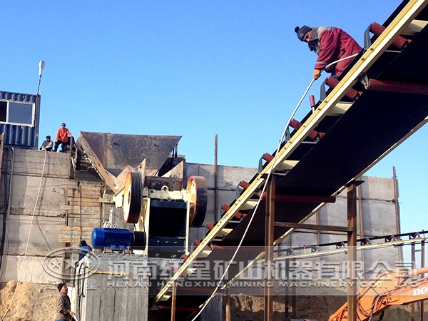 碎石現場 碎石現場