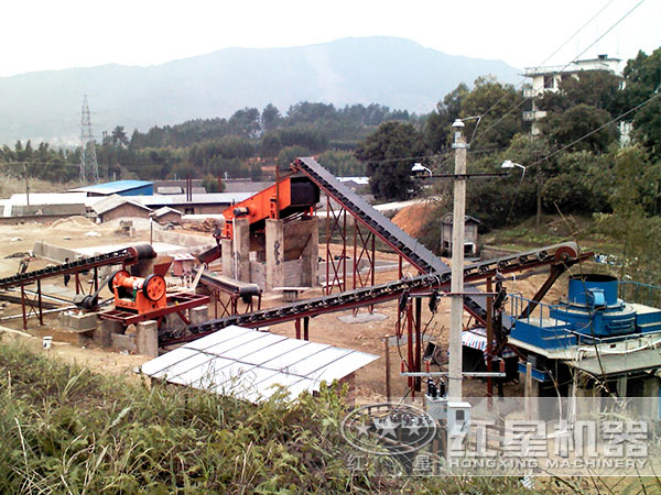 制砂生產線現場 制砂生產線現場