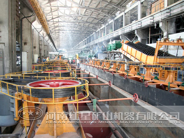 鉛、鋅多金屬礦選礦現(xiàn)場 鉛、鋅多金屬礦選礦現(xiàn)場