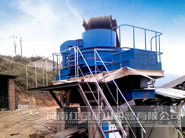 制砂生產線作業現場 制砂生產線作業現場