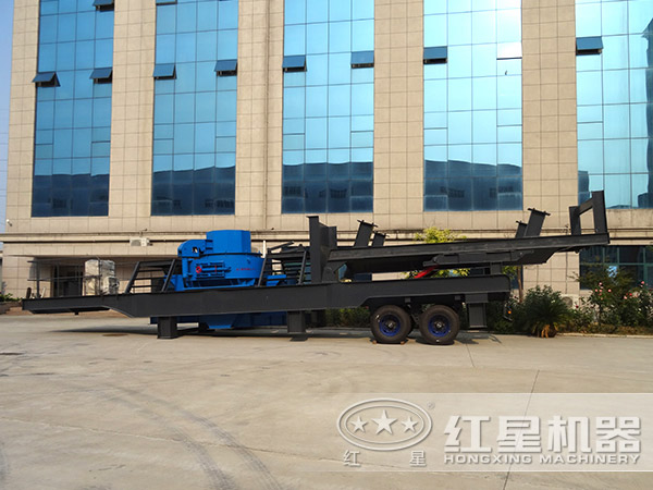 移動式河卵石制砂機