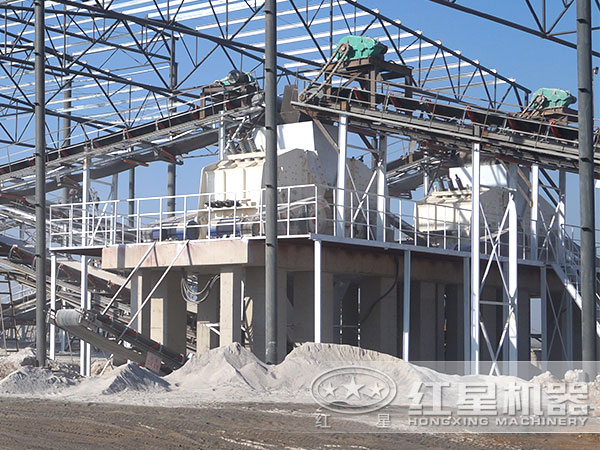時產500噸石料破碎生產線 時產500噸石料破碎生產線