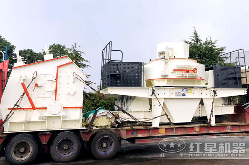 石料生產線發貨現場