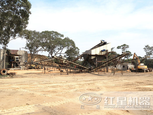 時產400噸石料破碎生產線 時產400噸石料破碎生產線