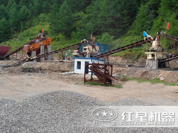 40t/h新型環(huán)保制砂生產線 40t/h新型環(huán)保制砂生產線