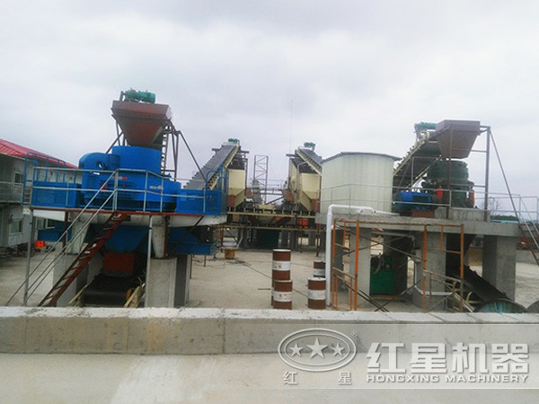 制砂機作業現場 制砂機作業現場