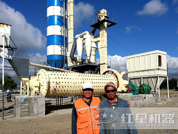 球磨機生產現場 球磨機生產現場