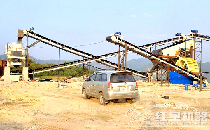 VSI7611制砂機(jī)生產(chǎn)現(xiàn)場 VSI7611制砂機(jī)生產(chǎn)現(xiàn)場