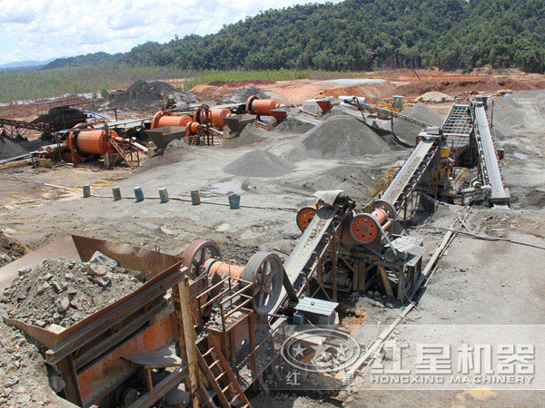 棒磨式細(xì)沙機(jī)作業(yè)現(xiàn)場 棒磨式細(xì)沙機(jī)作業(yè)現(xiàn)場