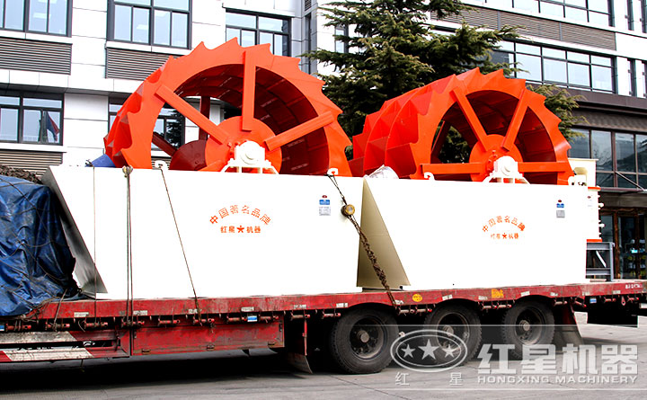 兩臺三輪的洗沙設備已發貨 兩臺三輪的洗沙設備已發貨