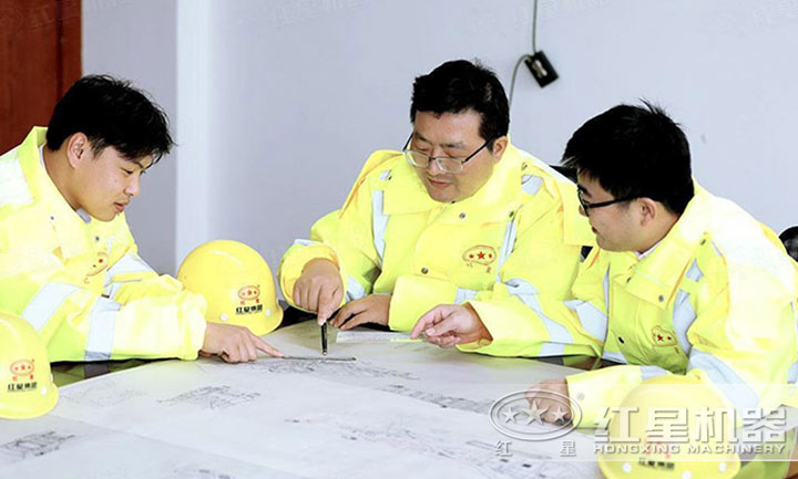 研發(fā)團(tuán)隊(duì)，對(duì)設(shè)備進(jìn)行設(shè)計(jì)、改進(jìn)