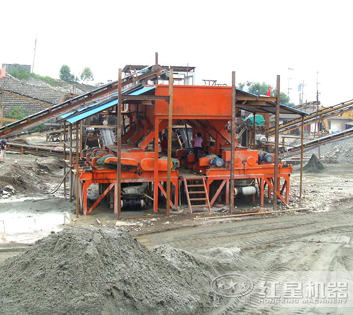 對輥破現場及成品 對輥破現場及成品