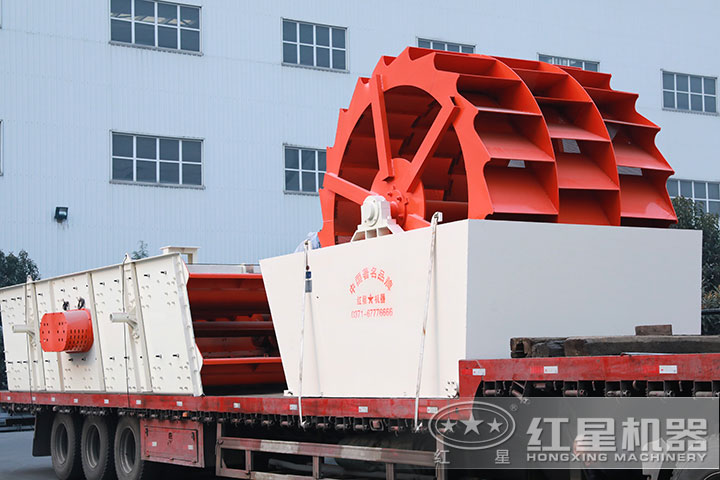 振動篩與洗砂機發(fā)貨實拍 振動篩與洗砂機發(fā)貨實拍