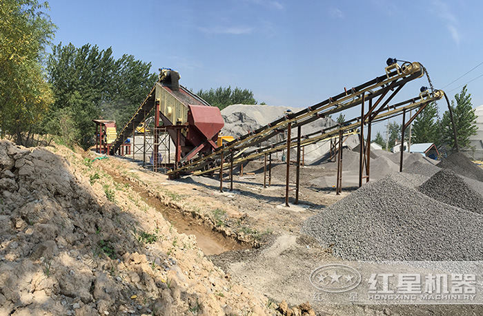 砂石骨料生產現場 砂石骨料生產現場