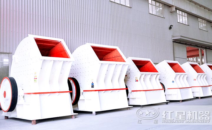 錘式破碎機產量較大,可一次成型 錘式破碎機產量較大,可一次成型