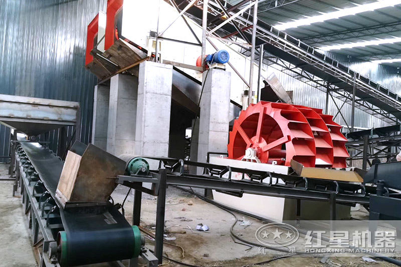 大型水輪式洗砂機(jī)客戶(hù)現(xiàn)場(chǎng) 大型水輪式洗砂機(jī)客戶(hù)現(xiàn)場(chǎng)