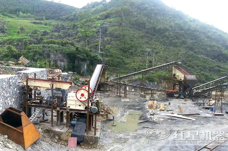 碎石現(xiàn)場(chǎng)