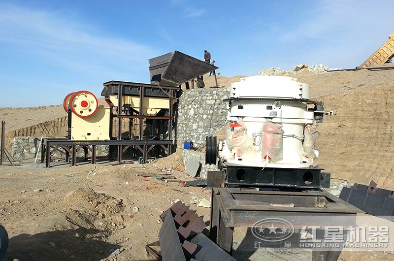 圓錐破生產(chǎn)現(xiàn)場 圓錐破生產(chǎn)現(xiàn)場