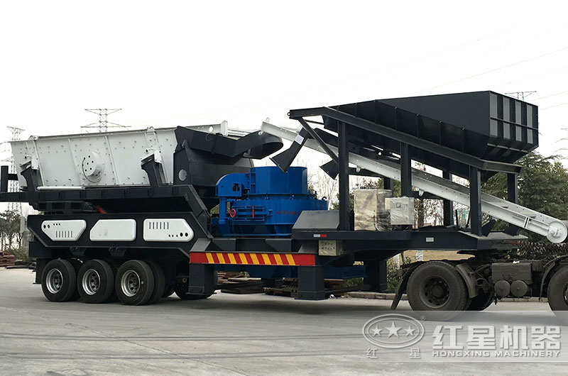 車載移動制砂機 車載移動制砂機