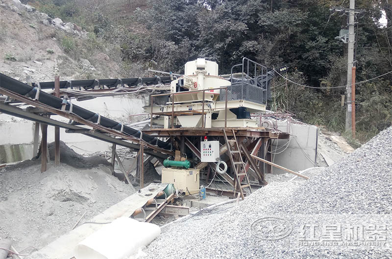 固定式石灰石制砂現場 固定式石灰石制砂現場